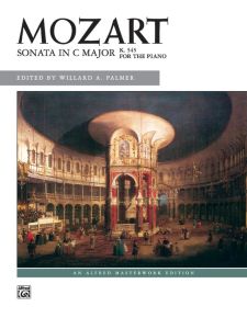 ALFRED MOZART Sonata In C Major K545 Complete For Late Intermediate Piano