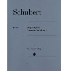 HENLE SCHUBERT Impromptus & Moments Musicaux Urtext
