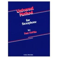 CARL FISCHER UNIVERSAL Saxophone Method By Paul Deville