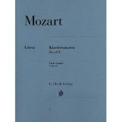 HENLE MOZART Piano Sonatas Volume 2 (klaviersonaten Band Ii) Urtext