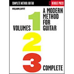 BERKLEE PRESS MODERN Method For Guitar Complete Volumes 1 2 3 By William Leavitt