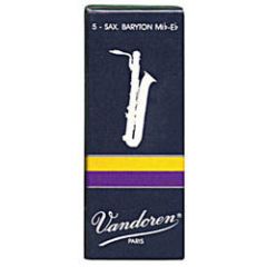 VANDOREN TRADITIONAL Baritone Saxophone Reeds #3 - Individual, Single Reeds