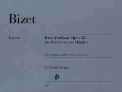 HENLE GEORGES Bizet Jeux D'enfants Opus 22 For Piano Four Hands