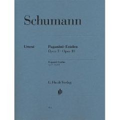 HENLE SCHUMANN Paganini Etuden Opus 3 Opus 10 Urtext