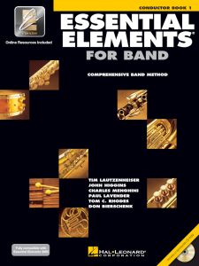 HAL LEONARD ESSENTIAL Elements For Band Book 1 Conductor With Eei