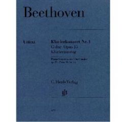 HENLE BEETHOVEN Piano Concerto No 1 In C Major Op 15 Piano Reduction