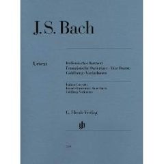 HENLE J.S. Bach Italian Concerto French Ouverture Four Duets Goldberg Variations