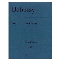 HENLE DEBUSSY 12 Etudes (douze Etudes) For Piano Urtext