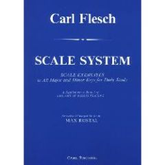 CARL FISCHER FLESCH Scale System Scale Exercises In All Major/minor Keys For Daily Study