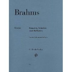 HENLE JOHANNES Brahms Sonaten Scherzo Und Balladen Urtext
