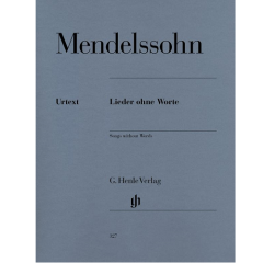 HENLE MENDELSSOHN Piano Works Volume Iii Songs Without Words Urtext