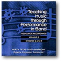 GIA PUBLICATIONS TEACHING Music Through Perf In Band Vol. 2 3-cd Set Gr. 2-3 Selections