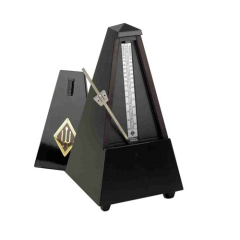 WITTNER 806 Maelzel System Metronome, Wooden Casing, High Gloss Black