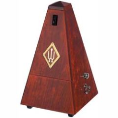 WITTNER 811 Maelzel System Metronome, Wooden Casing, High Gloss Mahogany