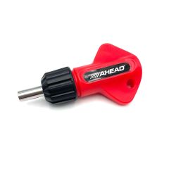 AHEAD ROBO Drum Key W/4x Gear Drive Red
