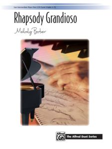 ALFRED RHAPSODY Granodioso By Melody Bober Piano Duet 1 Piano 4 Hands Sheet