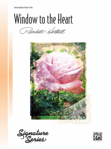 ALFRED WINDOW To The Heart Intermediate Piano Solo Sheet Music By Randall Hartsell