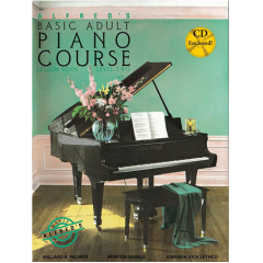ALFRED ALFRED'S Basic Adult Piano Course Lesson Book Level 2 With Cd