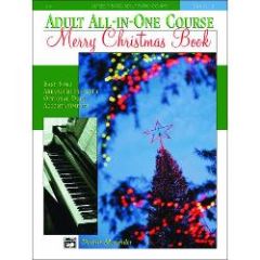 ALFRED BASIC Adult All-in-one Course Christmas Piano Book - Level 1
