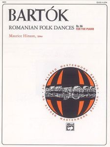 ALFRED BARTOK Romanian Folk Dances Sz.56 For The Piano