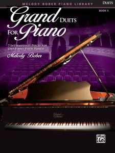 ALFRED GRAND Duets For Piano Book 5 By Melody Bober 7 Intermediate Pieces