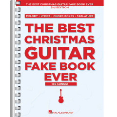 HAL LEONARD THE Best Christmas Guitar Fake Book Ever 3rd Edition
