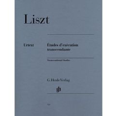 HENLE FRANZ Liszt Transcendental Etudes For Piano Urtext