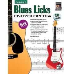 ALFRED BLUES Licks Encylopedia By Wayne Riker