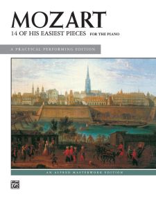 ALFRED MOZART 14 Of His Easiest Piano Pieces For Piano Edited By Willard Palmer