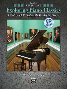 ALFRED EXPLORING Piano Classics Level 5 Repertoire Cd Included By Nancy Bachus