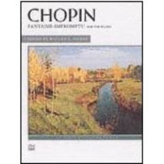 ALFRED CHOPIN Fantaisie-impromptu For Piano Edited By Willard Palmer