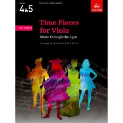 ABRSM PUBLISHING TIME Pieces For Viola Volume 2 (abrsm Grade 4 & 5)