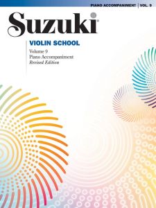 SUZUKI VIOLIN School Volume 9 Piano Accompaniment International Edition