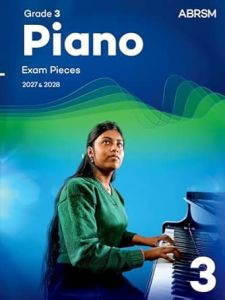 ABRSM PUBLISHING PIANO Exam Pieces 2027-2028 Grade 3