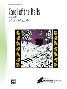 ALFRED CAROL Of The Bells Arranged By E.l. Lancaster For Early Intermediate Piano