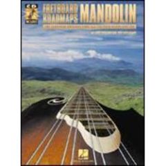 HAL LEONARD FRETBOARD Roadmaps For Mandolin Essential Patterns Includes Cd