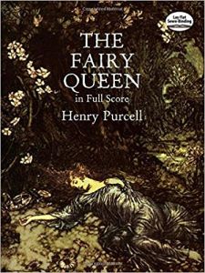 DOVER PUBLICATION THE Fairy Queen By Henry Purcell For Vocal Full Score