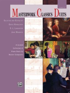 ALFRED MASTERWORK Classics Duets Level 5