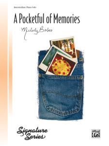ALFRED A Pocketful Of Memories By Melody Bober Intermediate Piano Sheet Music