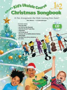 ALFRED KID'S Ukulele Course Christmas Songbook 1&2 Book & Cd