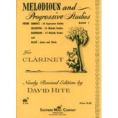 SOUTHERN MUSIC CO. MELODIOUS & Progressive Studies Book 1 Selected Works For Clarinet Solo
