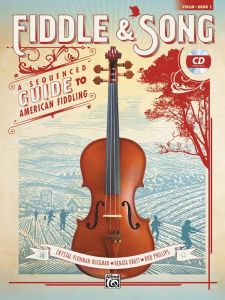 ALFRED FIDDLE & Song Book 1 A Sequenced Guide To American Fiddling For Piano W/cd