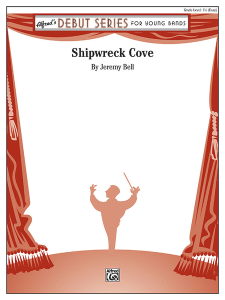 ALFRED SHIPWRECK Cove By Jeremy Bell Alfred Debut Series