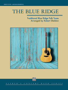 BELWIN THE Blue Ridge By Robert Sheldon Alfred Concert Band