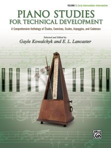 ALFRED PIANO Studies For Technical Development Volume 1