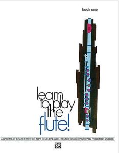 ALFRED LEARN To Play Flute Book 1 By Frederick Jacobs