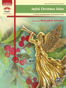 ALFRED JOYFUL Christmas Solos Arranged By Bernadine Johnson For Piano
