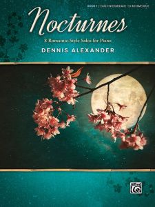 ALFRED NOCTURNES For Intermediate Level Piano Solo By Dennis Alexander,book 1