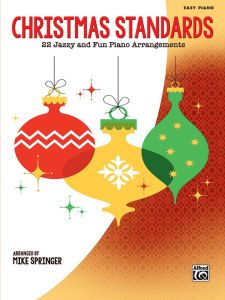 ALFRED CHRISTMAS Standard Arranged By Mike Springer For Easy Piano