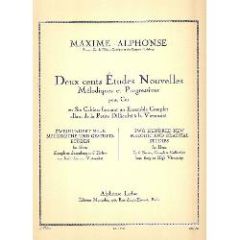 ALPHONS LEDUC MAXIME Alphonse Book 4 20 Difficult Studies For French Horn